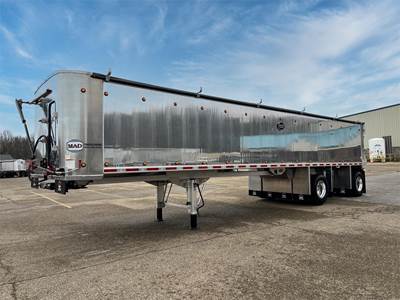 MAC 40 ft Frameless End Dump Trailer - Tandem Axle, Aluminum, Air Ride