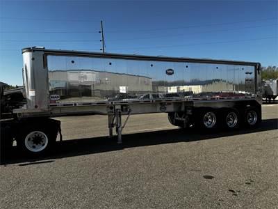 MAC 34 ft End Dump Trailer - Tri Axle, Aluminum, Air Ride