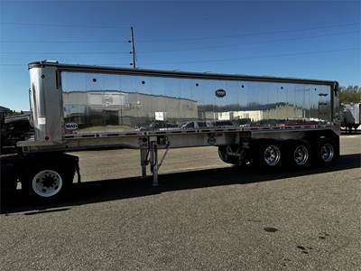 MAC 34 ft End Dump Trailer - Tri Axle, Aluminum, Air Ride