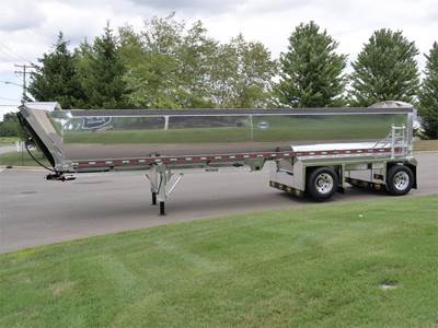 MAC 40 ft End Dump Trailer - Aluminum