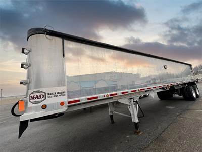 MAC 39 ft Frameless End Dump Trailer - Tandem Axle, Aluminum, Air Ride