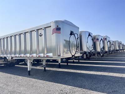 Trailstar End Dump Trailer