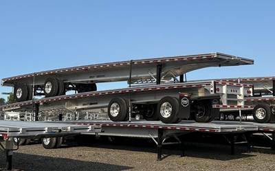 MAC 48x102 Aluminum Flatbed Trailer - Spread Axle
