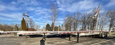 MAC Road Warrior 53ft Aluminum Flatbed Trailer