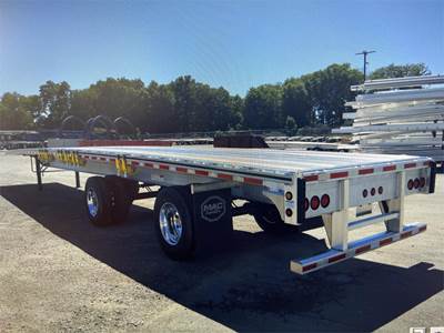MAC Road Warrior 53ft Aluminum Flatbed Trailer
