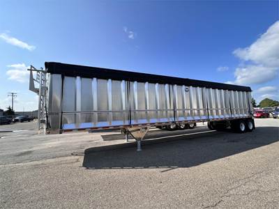 MAC 48x102 Aluminum Live Floor Trailer - Spring, Fixed Axle