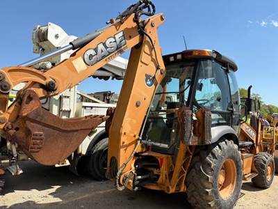 2013 Case 580N Backhoe Quick Disconnect Front Bucket Extendahoe