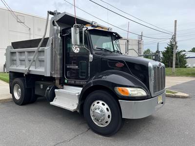 2013 Peterbilt Tractor with Aluminum Dump Body