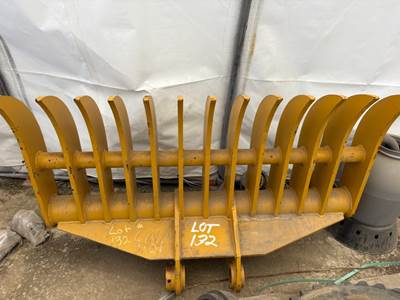 61" CAT 312 Rake Attachment