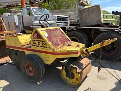 AEM Smooth Drum Roller Compactor - 1 Ton