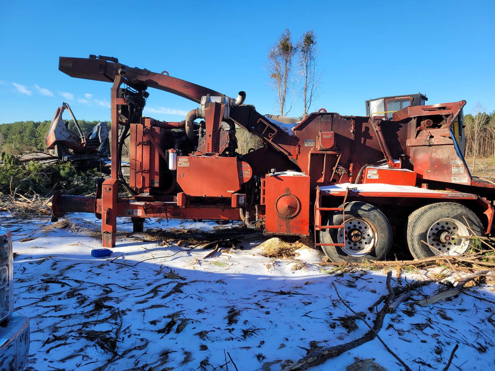 2016 Morbark 30/36 Chipper For Sale, 5,500 Hours Spearsville, LA 02