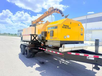 2019 Vermeer VX50-1200 Vacuum Tank Trailer, Vacuum Excavator