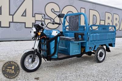 IRET13, Blue, Electric Power, Cargo Bed, Lights, Mirrors, Front Bench Seat,