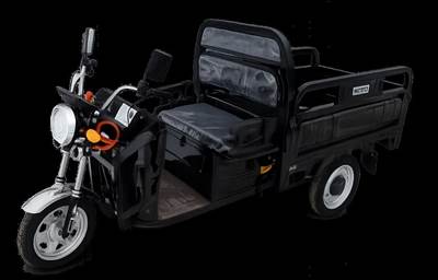 Three Wheel Golf Cart With Dump Bed Black, Assembly Required, Color May Differ