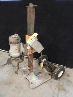 B&D Fabricators 748 CORE DRILL W/STAND