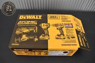 DeWalt 20V MAX ATOMIC COMPACT SERIES 4-TOOL COMBO