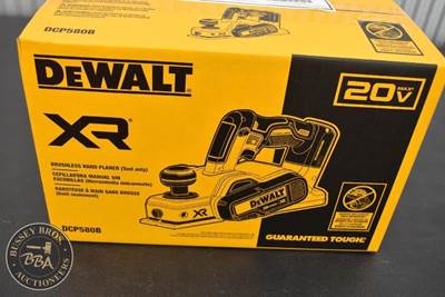 DeWalt 20V MAX XR, HAND PLANER