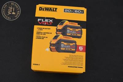 DeWalt 20V MAX/60V MAX FLEXVOLT BATTERY 2 PACK