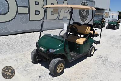 Ezgo Golf Cart Gas Engine, Hard Top, 4 Passenger, Runs  Operates, Sn#; (***No