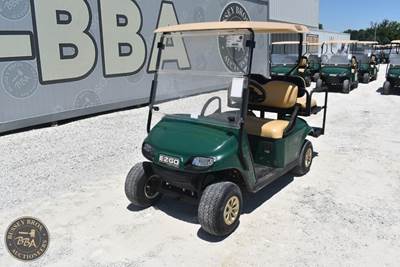 Ezgo Golf Cart Gas Engine, Hard Top, 4 Passenger, Runs  Operates, Sn#; (***No
