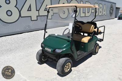 Ezgo Golf Cart Gas Engine, Hard Top, 4 Passenger, Runs  Operates, Sn#; (***No