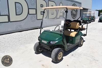 Ezgo Golf Cart Gas Engine, Hard Top, 4 Passenger, Runs  Operates, Sn#; (***No