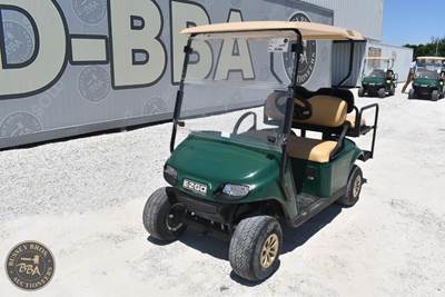 Ezgo Golf Cart Gas Engine, Hard Top, 4 Passenger, Runs  Operates, Sn#; (***No