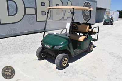 Ezgo Golf Cart Gas Engine, Hard Top, 4 Passenger, Runs  Operates, Sn#; (***No