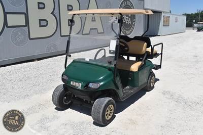 Ezgo Golf Cart Gas Engine, Hard Top, 4 Passenger, Runs  Operates, Sn#; (***No