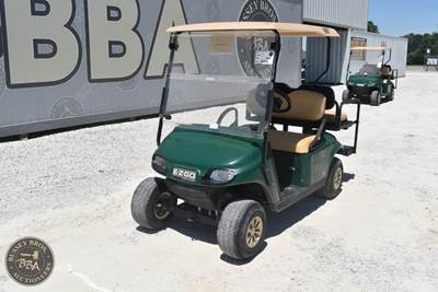 Ezgo Golf Cart Gas Engine, Hard Top, 4 Passenger, Runs  Operates, Sn#; (***No