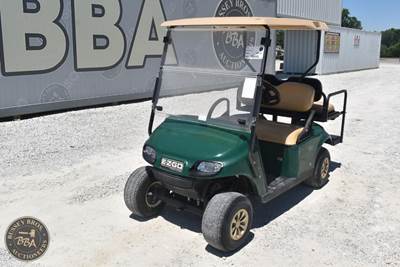 Ezgo Golf Cart Gas Engine, Hard Top, 4 Passenger, Runs  Operates, Sn#; (***No