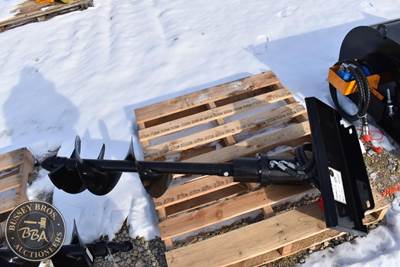 FUTURE MINI SKID STEER AUGER ATTACHMENT