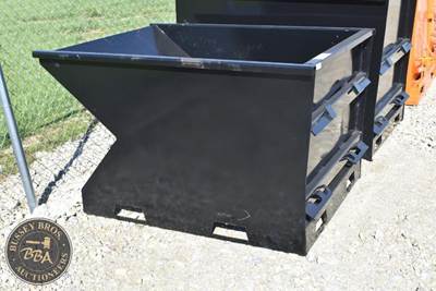 Kit Containers 1.5YD SKID STEER TRASH HOPPER