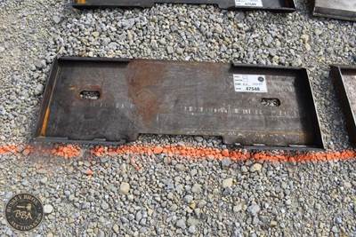 Kit Containers SKID STEER WELD-ON ATTACHMENT PLATE
