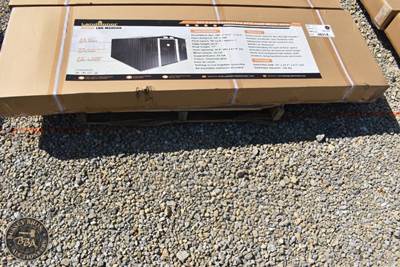 LANDHONOR APEX ROOF METAL SHED