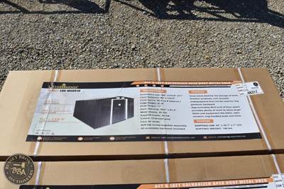 LANDHONOR APEX ROOF METAL SHED