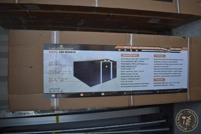 LANDHONOR APEX ROOF METAL SHED