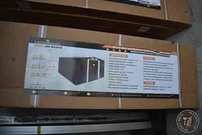 LANDHONOR APEX ROOF METAL SHED