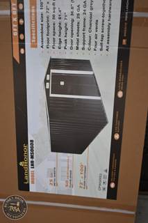 LANDHONOR APEX ROOF METAL SHED