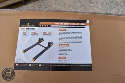LANDHONOR CLAMP ON PALLET FORKS ATTACHMENT