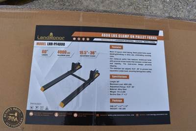 LANDHONOR CLAMP ON PALLET FORKS ATTACHMENT