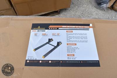 LANDHONOR CLAMP ON PALLET FORKS ATTACHMENT