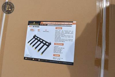LANDHONOR CLAMP ON PALLET FORKS BUCKET FORKS ATTACHMENT