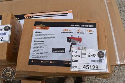 LANDHONOR LIFT ELECTRIC HOIST