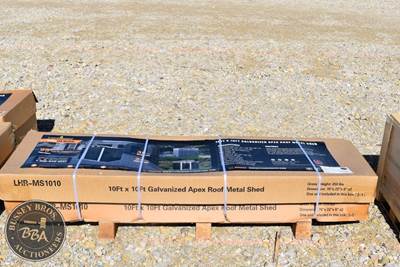 LANDHONOR METAL GARAGE SHED