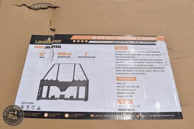LANDHONOR PALLET FORKS FRAME ATTACHMENT