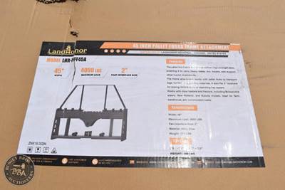 LANDHONOR PALLET FORKS FRAME ATTACHMENT