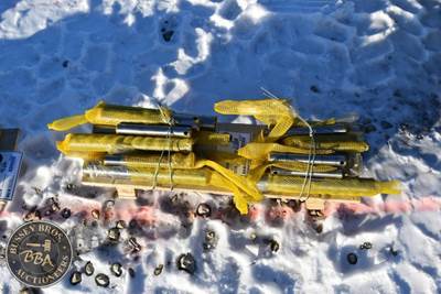 LANDHONOR SKID OF ASSORTED EXCAVATOR PINS