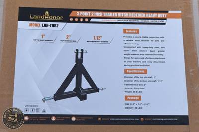 LANDHONOR TRAILER HITCH RECEIVER ATTACHMENT