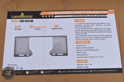 LANDHONOR UNIVERSAL QUICK ATTACH MOUNT PLATE
